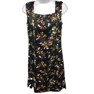 Banana Republic Gray Casual Dress Size 0 Geometric